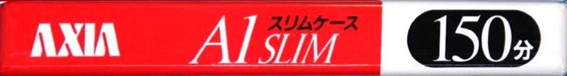 Compact Cassette AXIA A1 150 "A1SA150" Type I Normal 1993 Japan