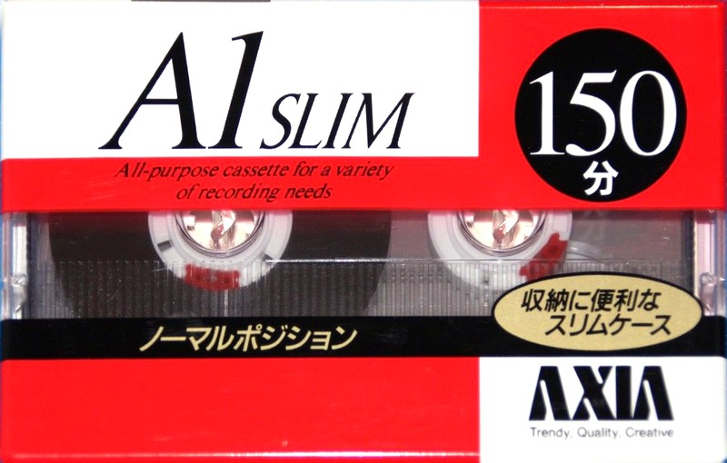 Compact Cassette AXIA A1 150 "A1SA150" Type I Normal 1993 Japan