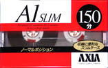 Compact Cassette AXIA A1 150 "A1SA150" Type I Normal 1993 Japan