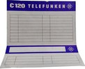 Compact Cassette Telefunken 120 Type I Normal 1974 Germany