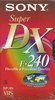 VHS, Video Home System Sony Super DX 240 Type I Normal Worldwide