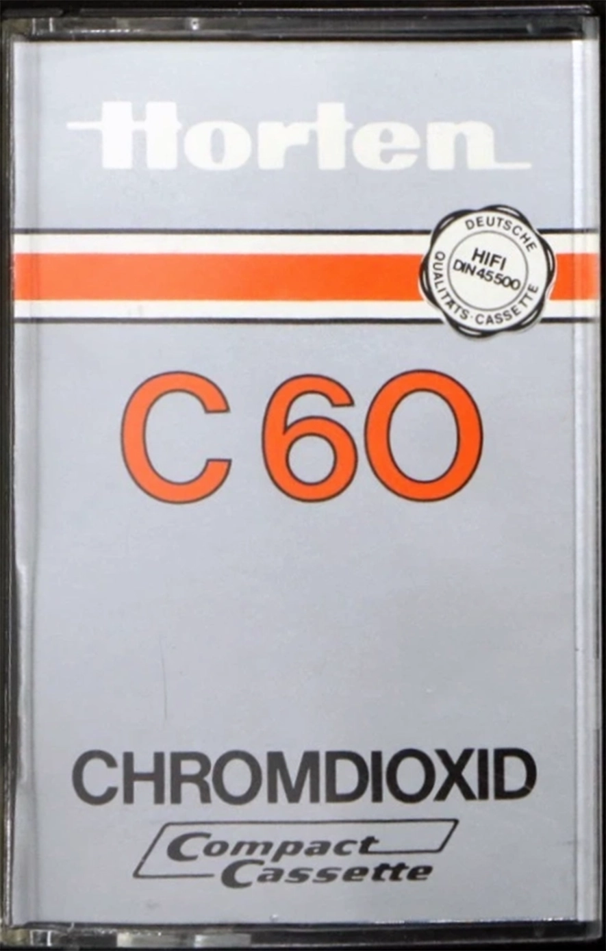 Compact Cassette Horten 60 Type II Chrome Germany