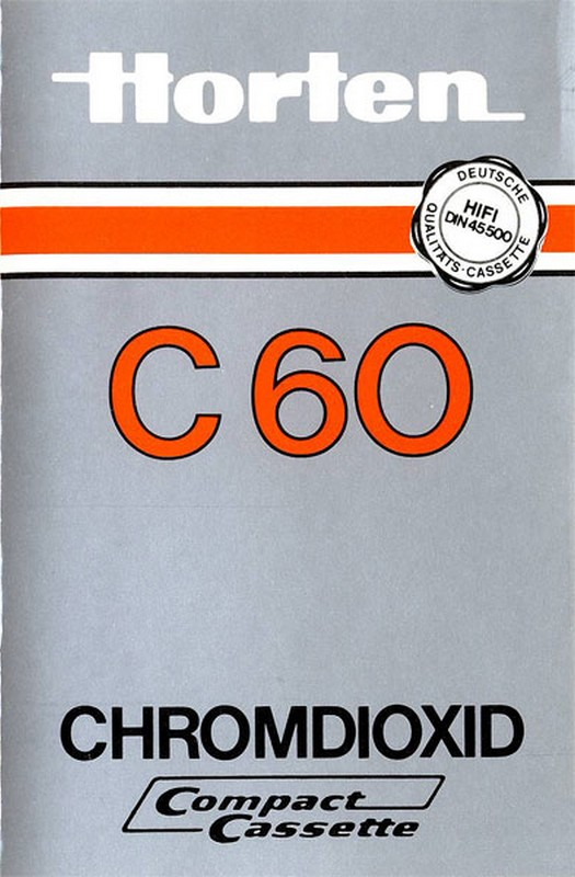 Compact Cassette Horten 60 Type II Chrome Germany