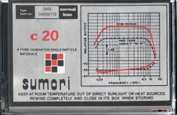 Compact Cassette Sumori 20 Type I Normal Italy