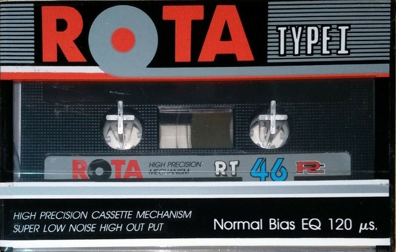 Compact Cassette ROTA RT 46 Type I Normal Thailand