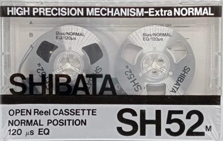 Compact Cassette Shibata SH 52 Type I Normal Hong Kong