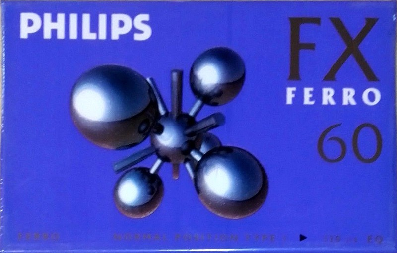 Compact Cassette Philips FX  Ferro 60 Type I Normal 2002 Worldwide