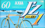 Compact Cassette AXIA J`z 1 60 "JZ1C 60" Type I Normal 1995 Japan