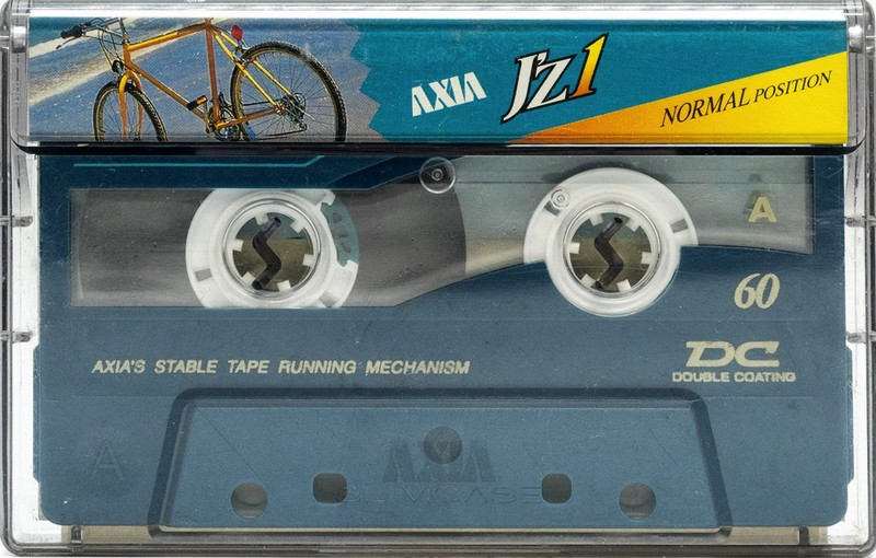 Compact Cassette AXIA J`z 1 60 "JZ1C 60" Type I Normal 1995 Japan