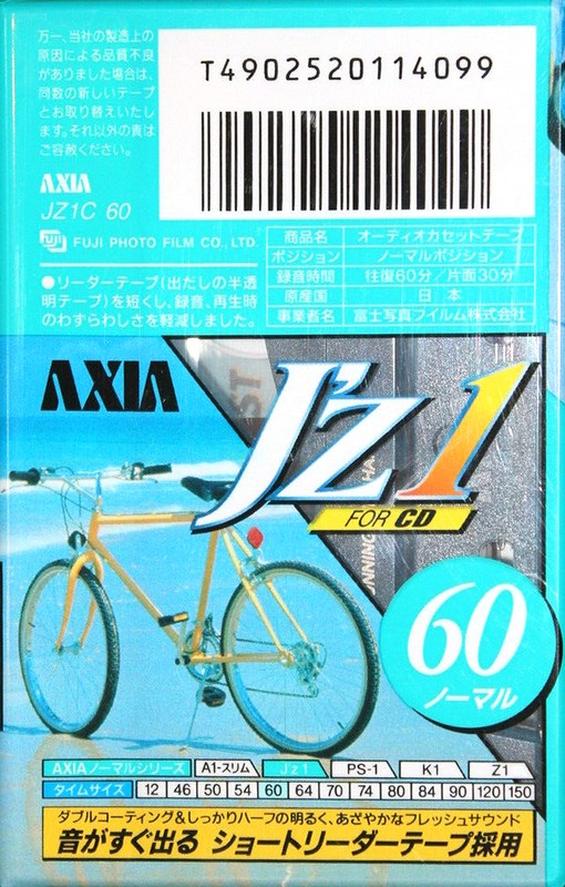 Compact Cassette: FUJI AXIA - J`z 1 60