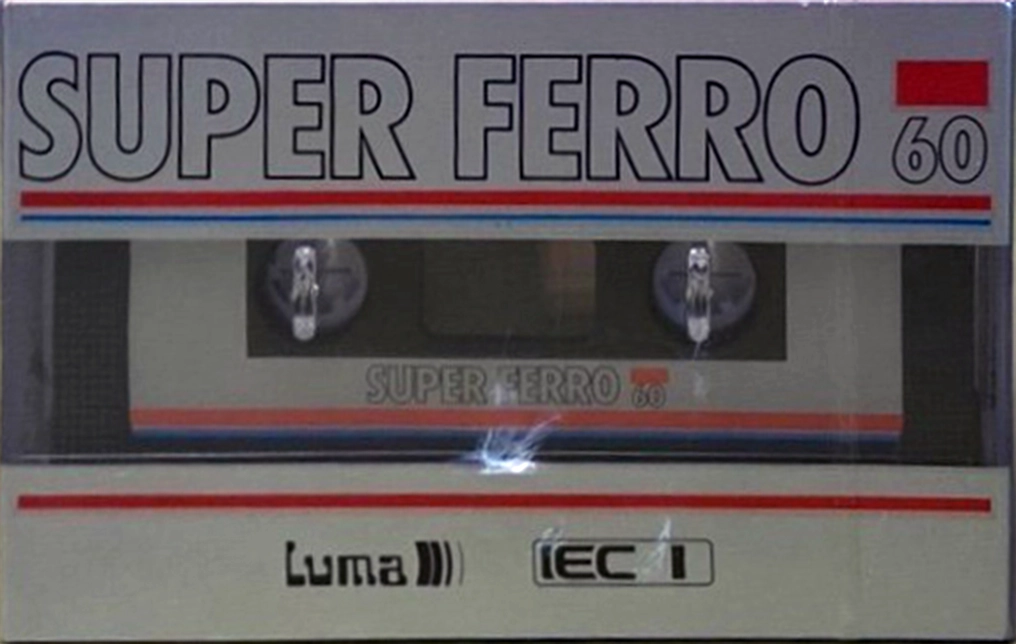 Compact Cassette Luma Super ferro 60 Type I Normal 1984 Sweden