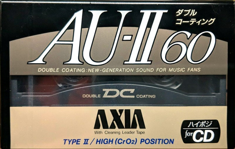 Compact Cassette: FUJI AXIA - AU-II 90