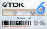 Compact Cassette TDK EC Endless 6 "EC-6M" Endless Cassette 1987 Europe