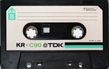 Compact Cassette TDK KR Krom 90 Type II Chrome 1973 Europe, USA