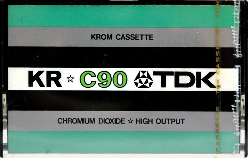 Compact Cassette: TDK  - KR Krom 90