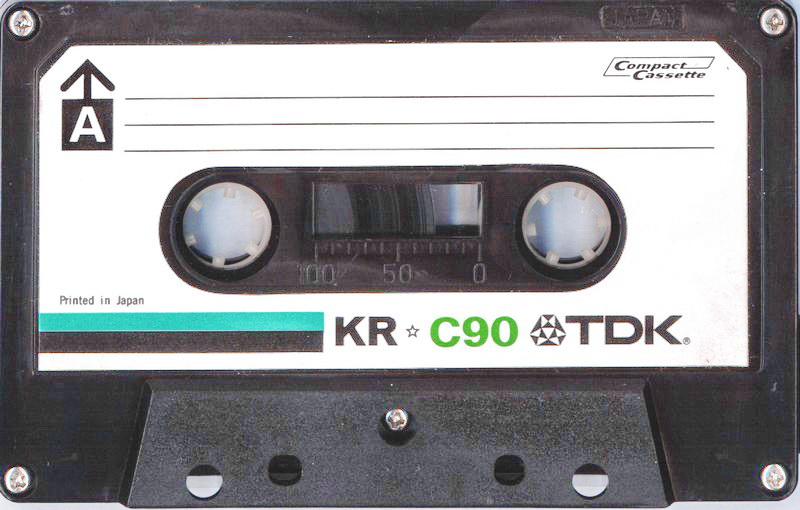 Compact Cassette: TDK  - KR Krom 90