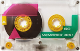 Compact Cassette Memorex dBS I 60 Type I Normal 1989 UK