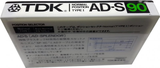 Compact Cassette TDK AD-S 90 Type I Normal 1982 Japan