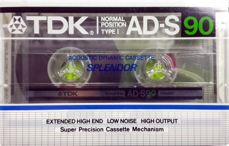 Compact Cassette: TDK  - AD-S 90