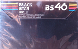 Compact Cassette Black Star 46 "BS" Type I Normal 1978
