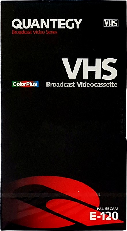 VHS, Video Home System Quantegy 120 Type I Normal UK