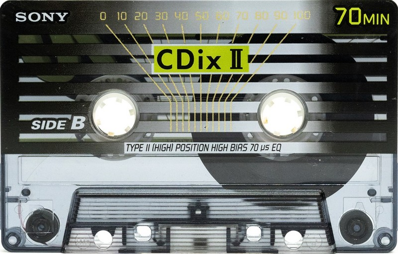 Compact Cassette: Sony  - CDix II 70