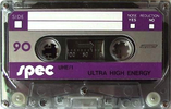 Compact Cassette Spec 90 Type I Normal 1992 USA