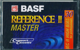 Compact Cassette BASF Reference II Master 30 Type II Chrome 1995 Europe