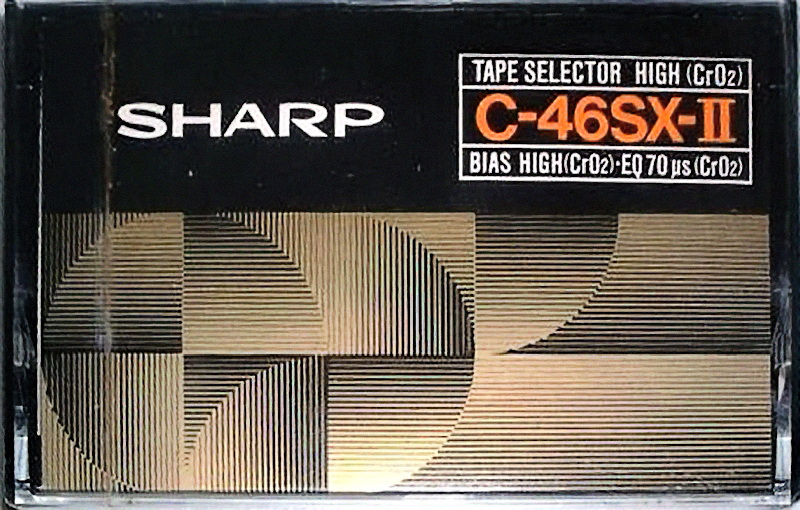 Compact Cassette Sharp SX 46 Type II Chrome 1979 Worldwide