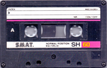 Compact Cassette Smat 60 Type I Normal 1984 South Korea