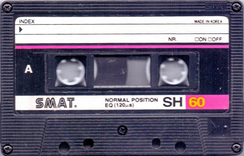 Compact Cassette: Sunkyong Magnetic Limited (SKM) Smat -  60