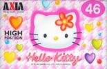 Compact Cassette AXIA Hello Kitty 46 "HK2 46" Type II Chrome 1999 Japan