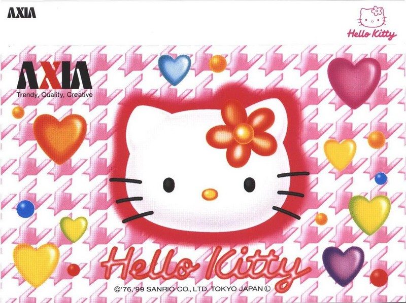 Compact Cassette AXIA Hello Kitty 46 "HK2 46" Type II Chrome 1999 Japan