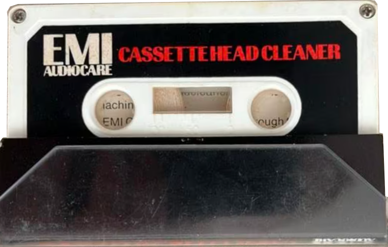 Compact Cassette EMI Super "AUDIOCARE" Cleaning Cassette 1978 UK