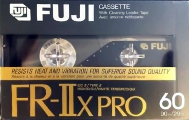 Compact Cassette: FUJI Fuji - FR-IIx Pro 60