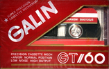 Compact Cassette Galin 60 "GT" Type I Normal 1990 Worldwide
