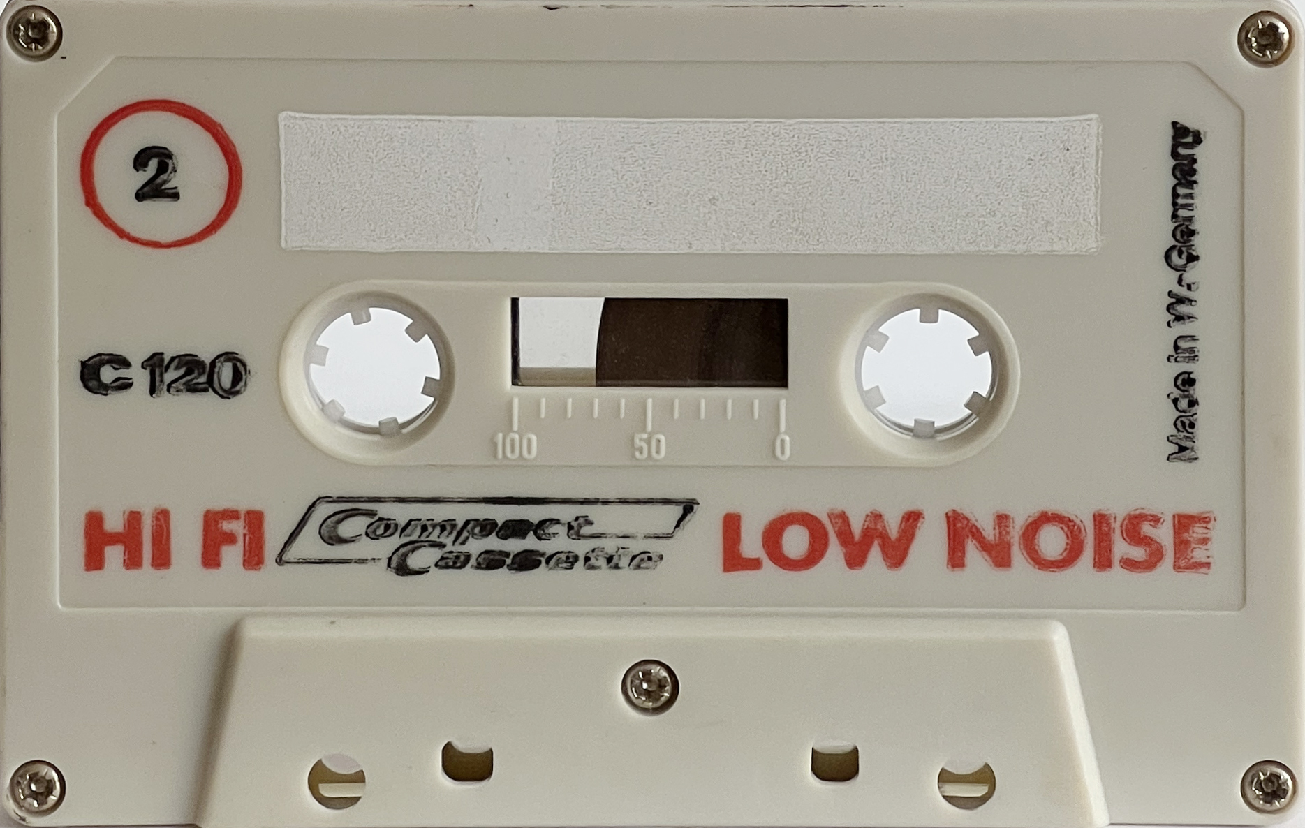 Compact Cassette Aera 120 Type I Normal 1979 Germany