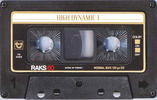 Compact Cassette RAKS High Dynamic I 60 Type I Normal 1985 Europe
