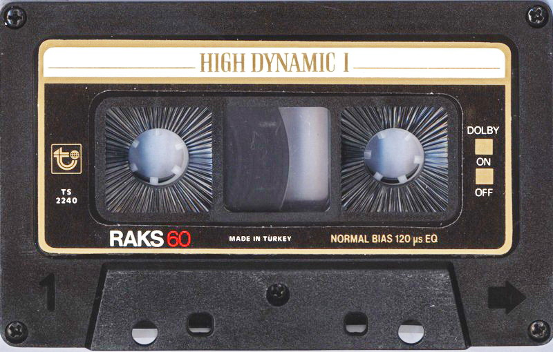 Compact Cassette: RAKS  - High Dynamic I 60