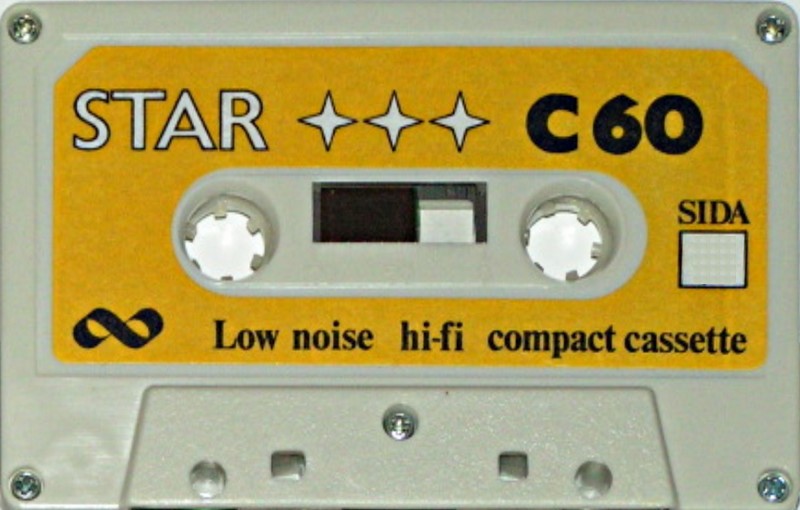 Compact Cassette Star 60 Type I Normal Unknown Country