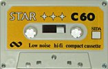 Compact Cassette Star 60 Type I Normal Unknown Country