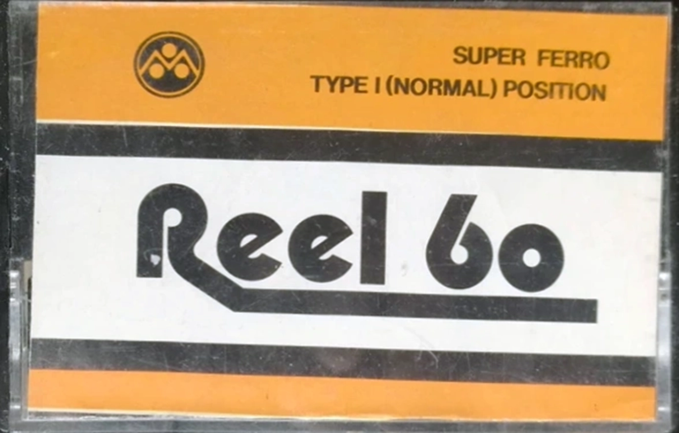 Compact Cassette Reel Super Ferro 60 "black" Type I Normal 1986 Poland