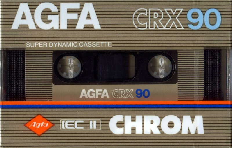 Compact Cassette: AGFA  - CRX 90