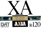 Digital Audio Tape AXIA 120 "XA" Type IV Metal 1990 Japan