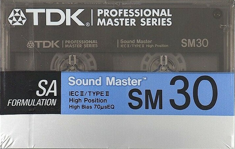 Compact Cassette: TDK  - Professional 30