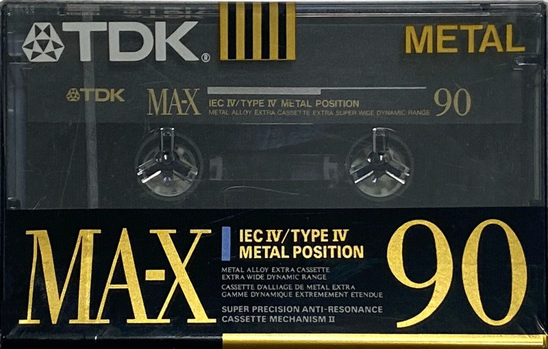 Compact Cassette: TDK  - MA-X 90