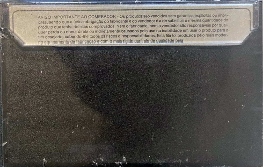 Compact Cassette Scotch Dynarange 60 Type I Normal 1977 Brazil