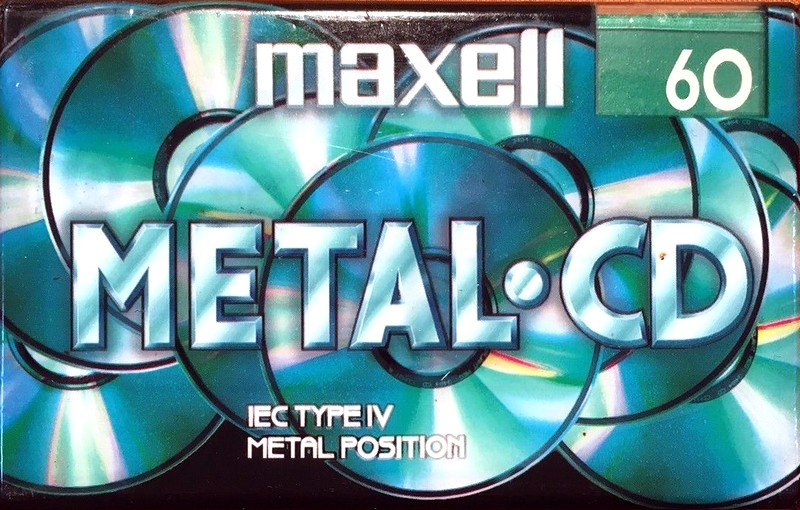 Compact Cassette: Maxell / Hitachi Maxell - Metal CD 60