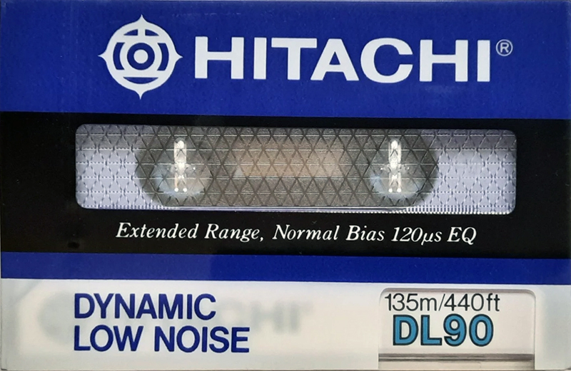 Compact Cassette Hitachi DL 90 Type I Normal 1983 Europe