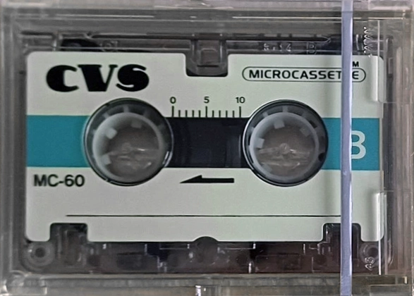 Microcassette, Minicassette CVS 60 Type I Normal Japan